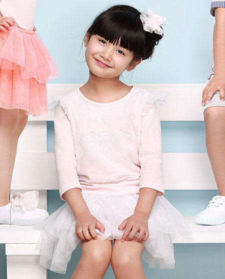爱慕儿童小<em>淑女</em>&小<em>绅士</em>-女孩可外穿蓬蓬短裙