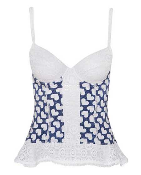 <em>爱美丽</em>牛仔女孩<em>胸衣</em>式小吊衣IMF145-爱慕官方