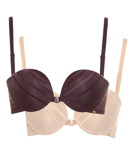 爱美丽俱乐部3/4<em>前扣</em>中厚模杯<em>文胸</em>(点)IM11F3