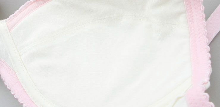 少女轻柔呵护-少女3/4薄无纺布杯无钢托<em>文胸</em>(二