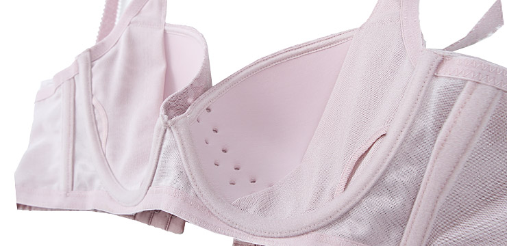 【包邮】爱慕娇影3/4打孔薄<em>模杯</em>大罩杯<em>文胸</em>A