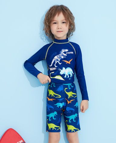 Aimer Kids泳衣|爱慕儿童恐龙家族五分泳裤AK2673212