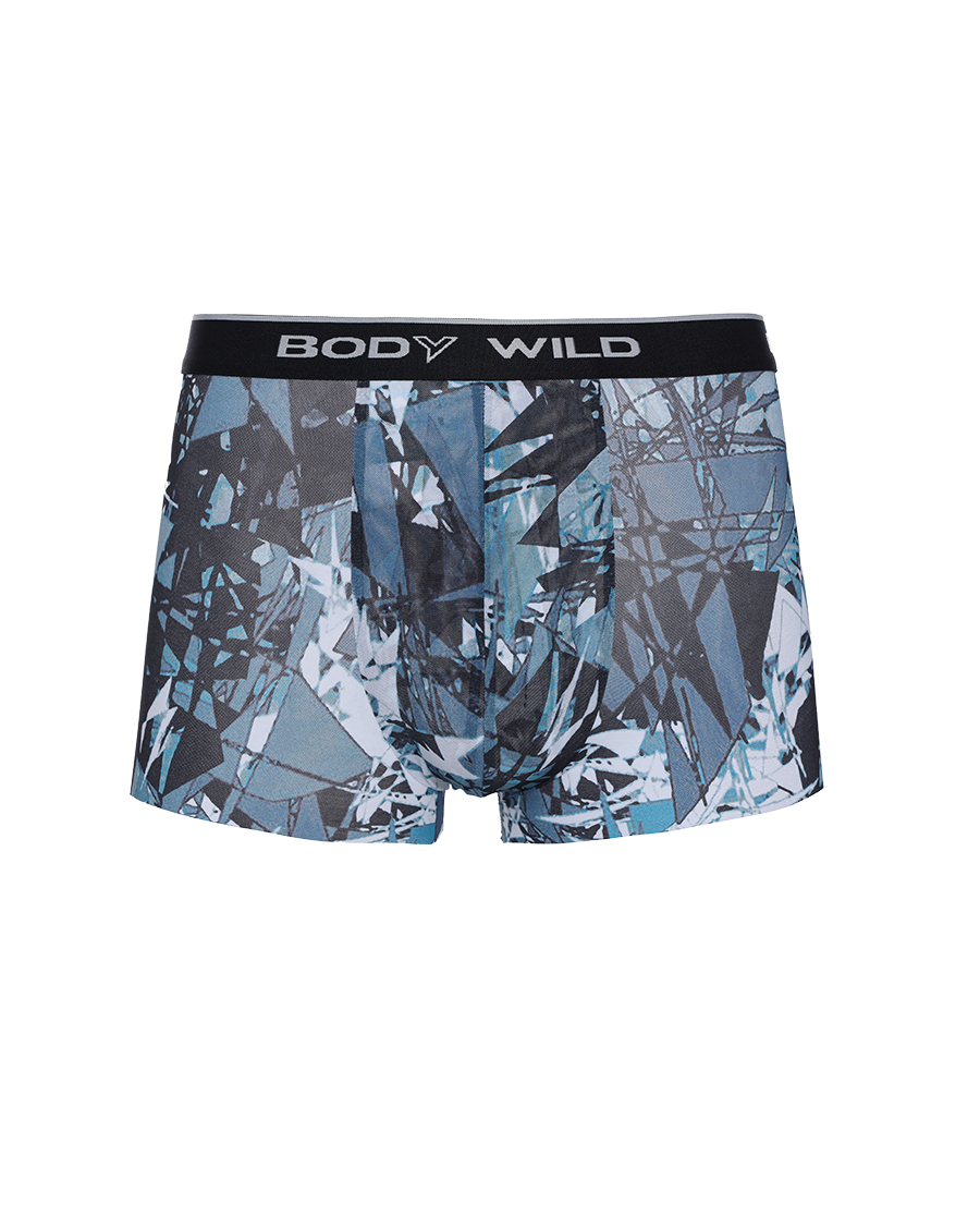 Body Wild内裤|宝迪威德U型随心包腰印花平角裤ZBN23QA2