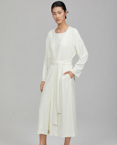 Aimer CHUANG睡衣|爱慕·CHUANG温泉系列针织长袍CA810091