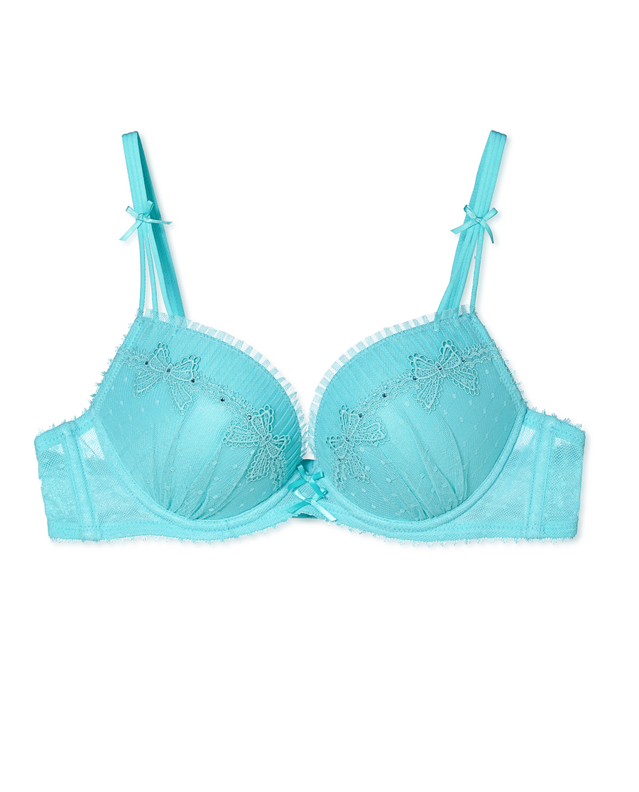 爱美丽我爱蝴蝶结 3/4加加厚模杯文胸im14abu1
