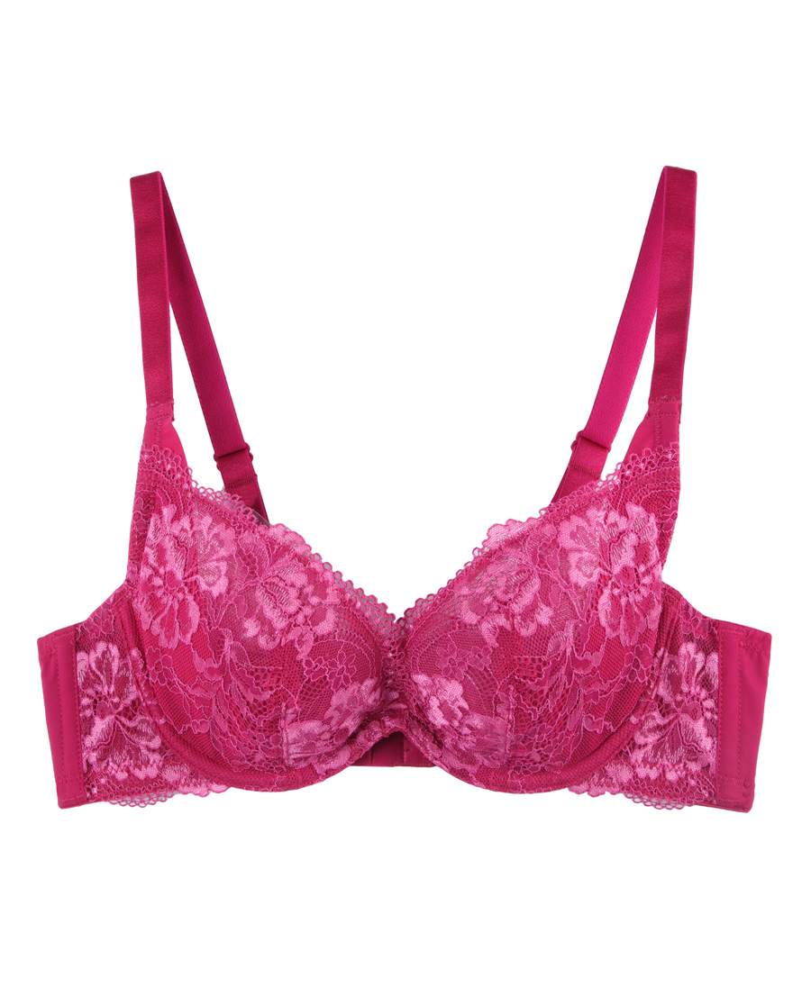 aimer文胸|爱慕乱世空城3/4蕾丝薄杯文胸am130472