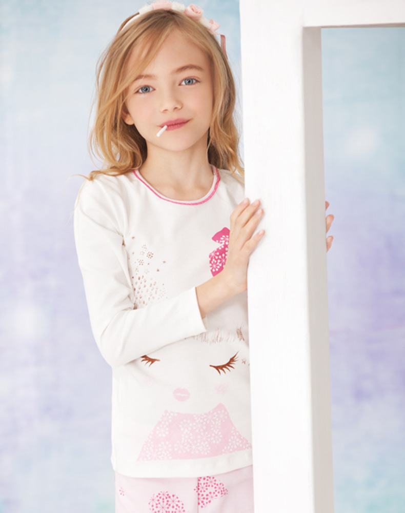 爱慕儿童森林小伙伴女孩长袖上衣ak172n11_价格_图片_质量_怎么样-爱