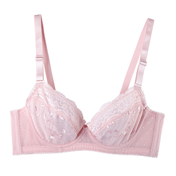 爱慕香奢曼妙3/4蕾丝薄杯文胸am130481