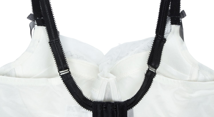 la clover黑白经典2 3/4薄无纺布杯文胸lc12d91