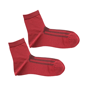 爱慕先生袜子粘绢直角男短袜ns94w055